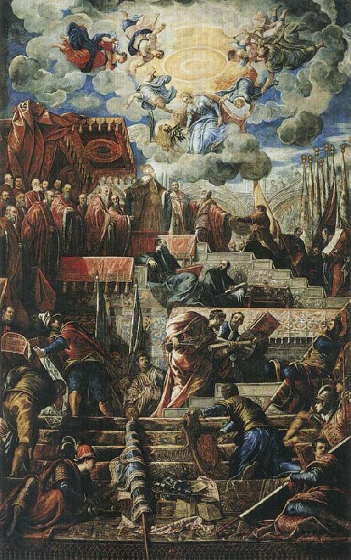 TINTORETTO, Jacopo The Voluntary Subjugation of the Provinces
